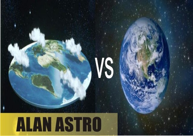 Bumi Datar VS Bumi Bulat (Kredit : ALAN ASTRO)